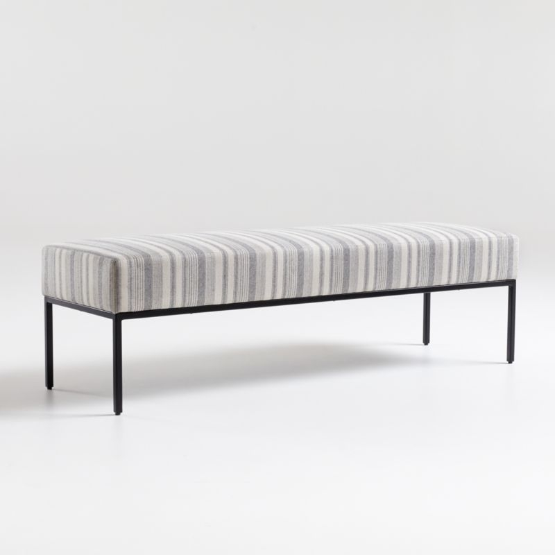 Pax Grey Natural Bench - Image 1