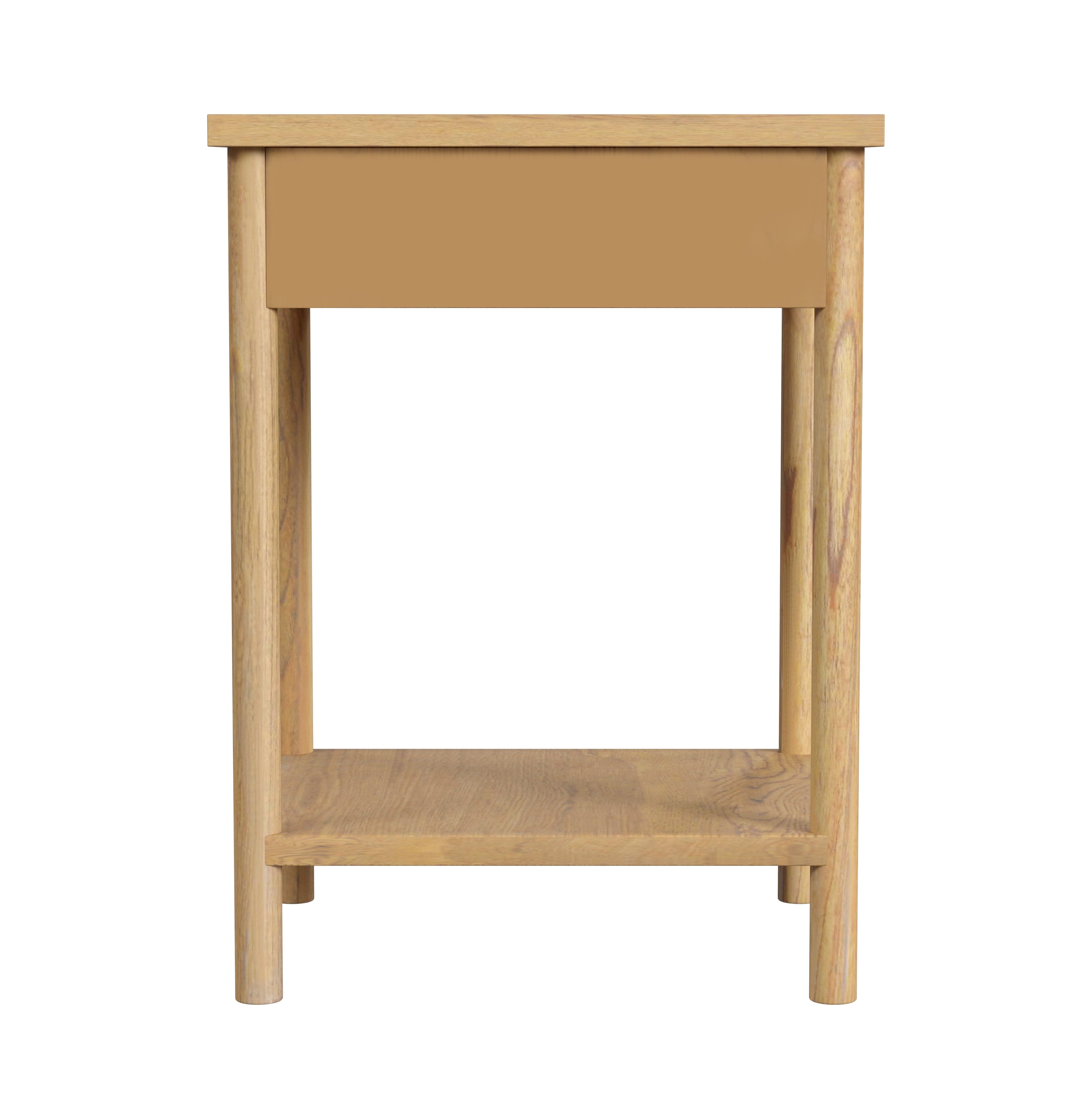 Lennon Light Natural Wood Nightstand - Image 1