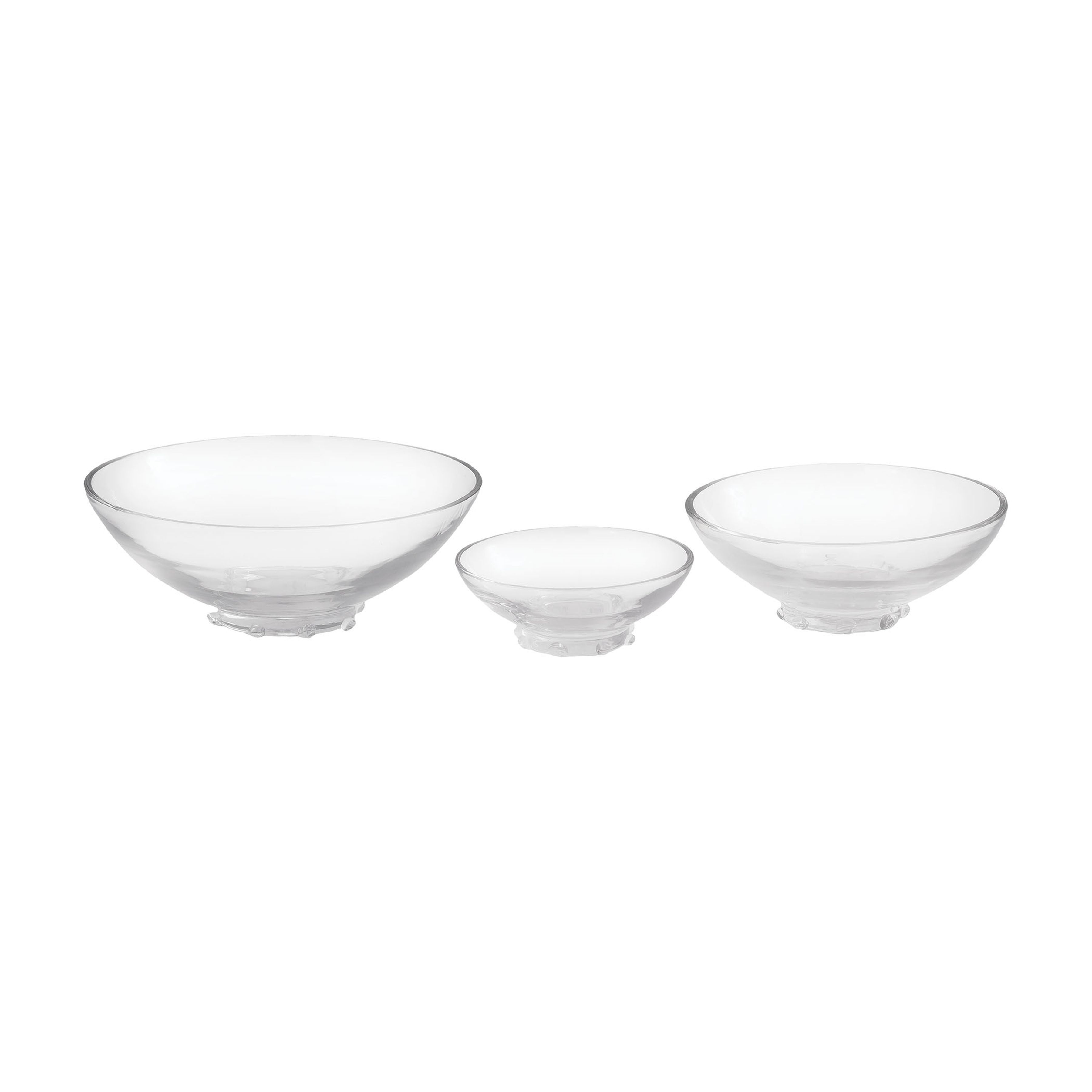 Glass Bowl With Hand-Pulled Glass Balls - Small - Image 1