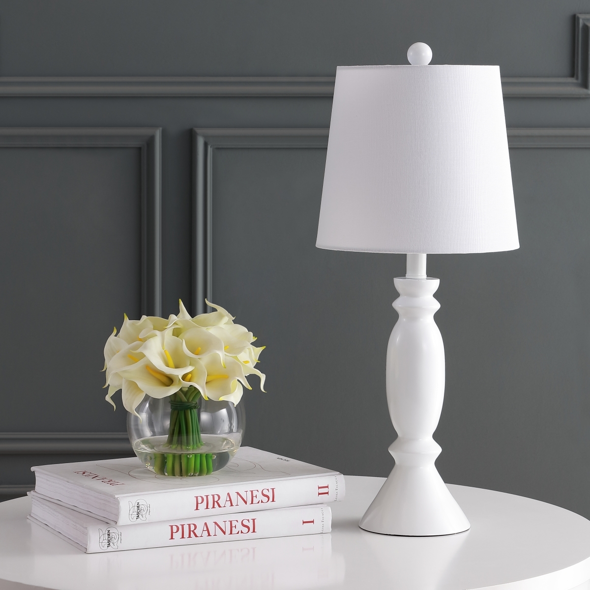 Kian Table Lamp - White - Image 1