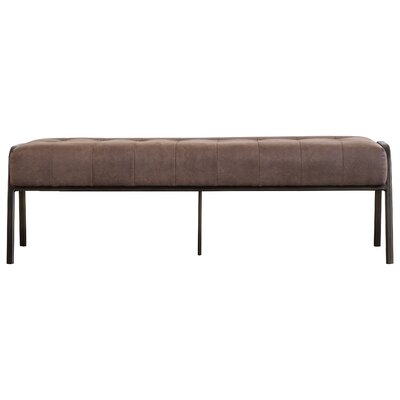 Madeleine Faux Leather Bench - Image 0