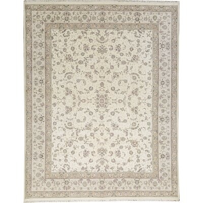 One-of-a-Kind Elegance Hand-Knotted Brown/Beige 12' x 15' Area Rug - Image 0