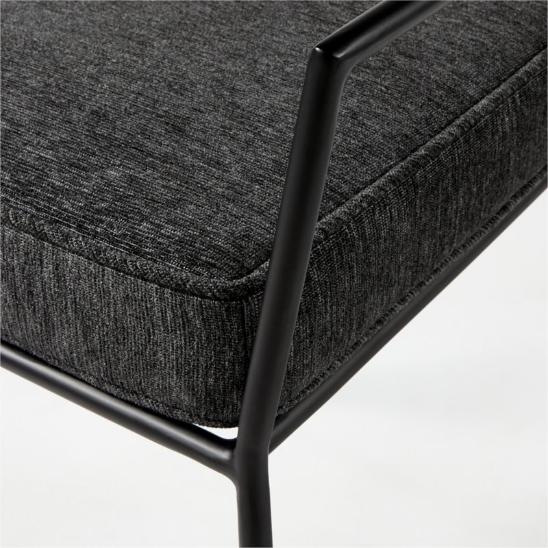 Pavilion Dining Chair with Grey Sunbrella ® Cushion Model 6160 - Image 5