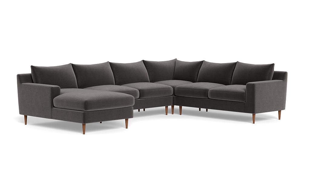 Sloan 4-Piece Corner Sectional Sofa with Left Chaise - Image 1