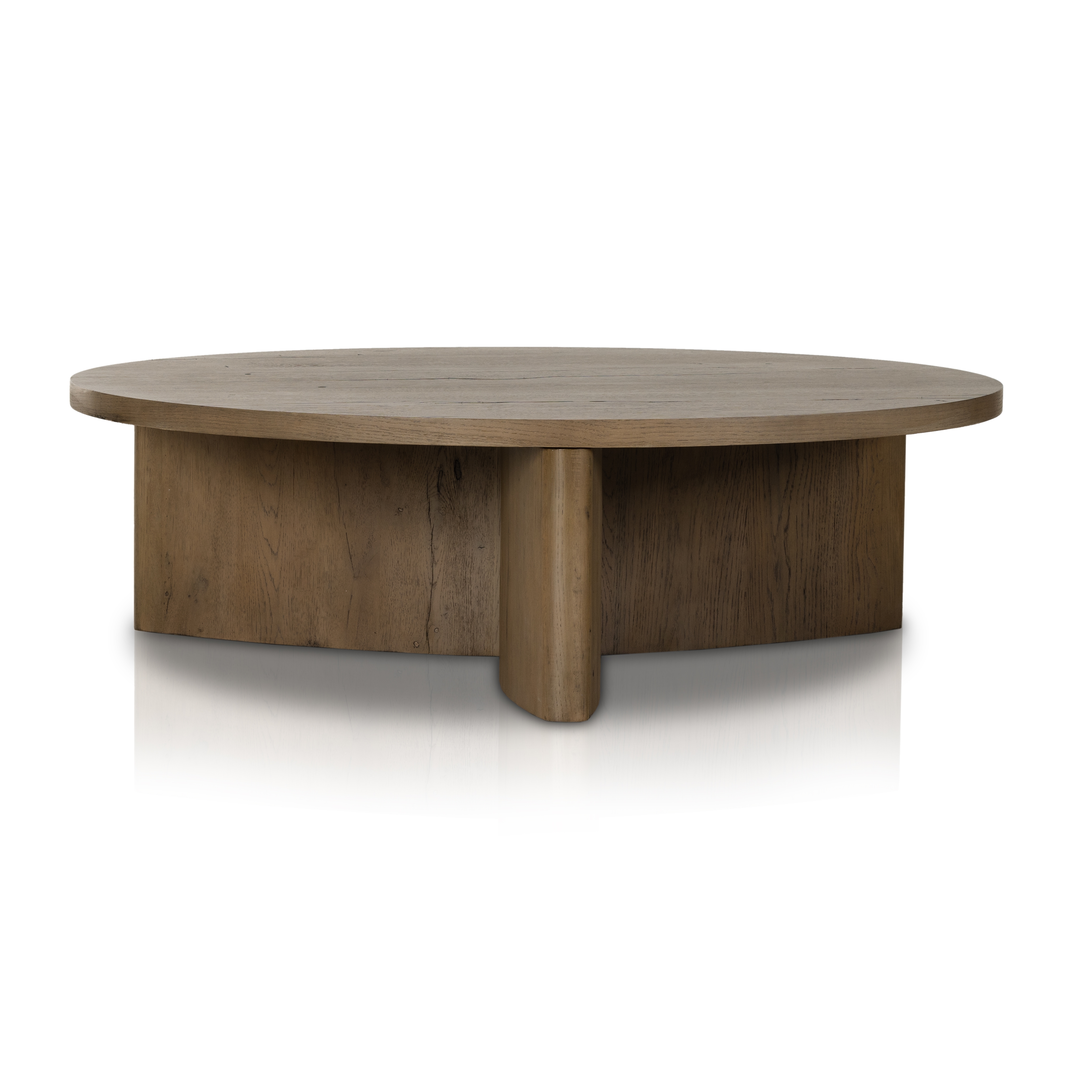 Toli Coffee Table-Wood-Rustic Grey - Image 0