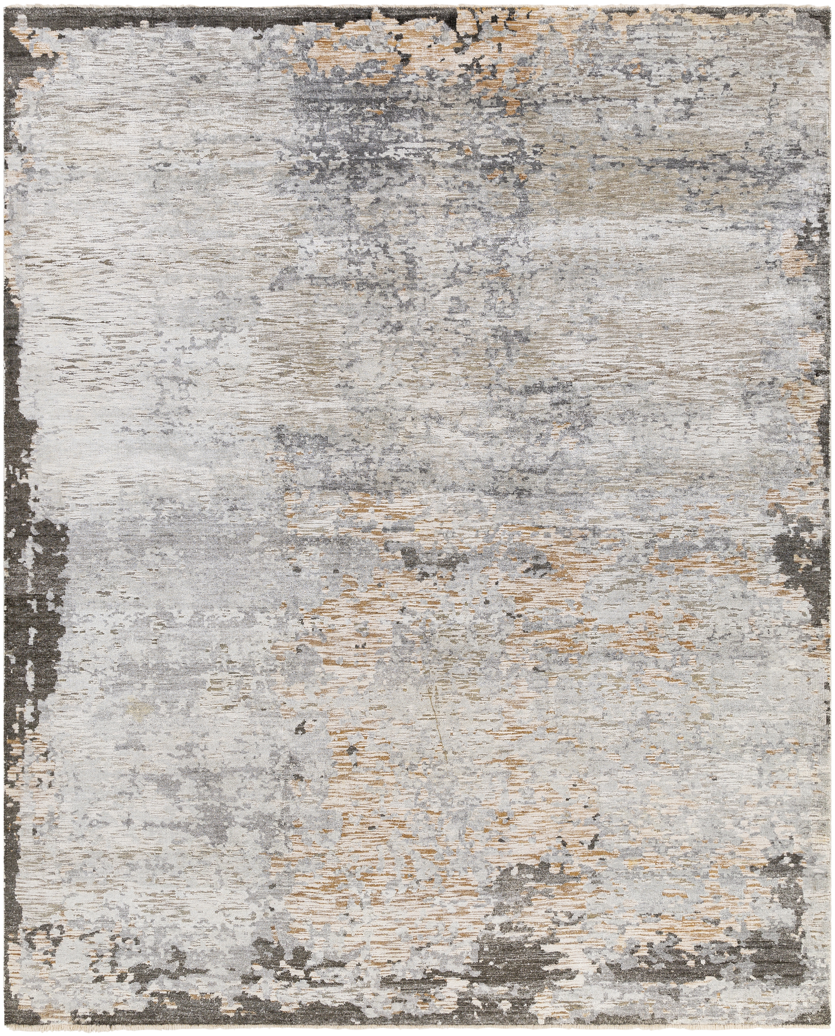 Ocean Beige Indoor 6' x 9' Handmade Rug - Image 0