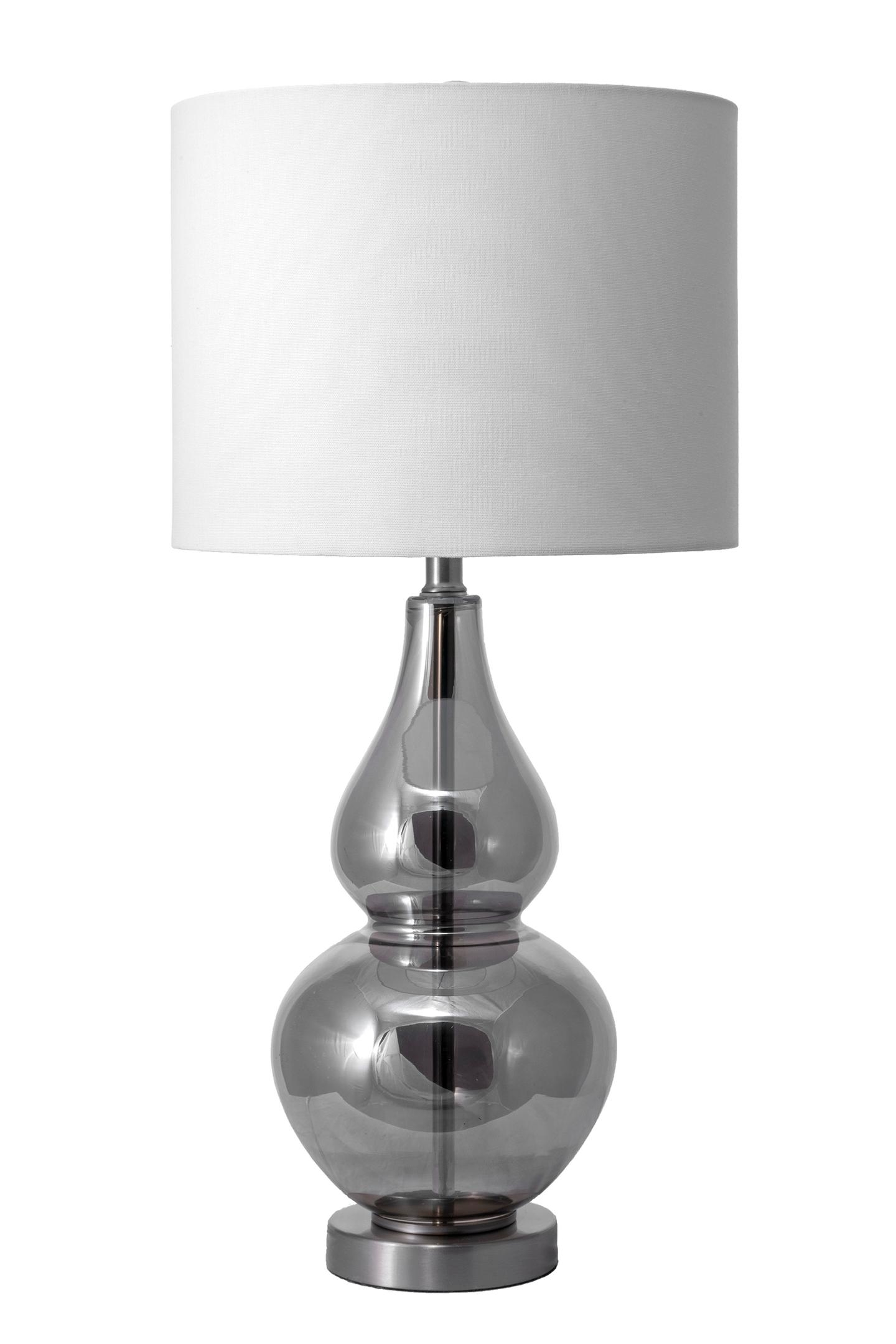 Allen 29" Glass Table Lamp - Image 2