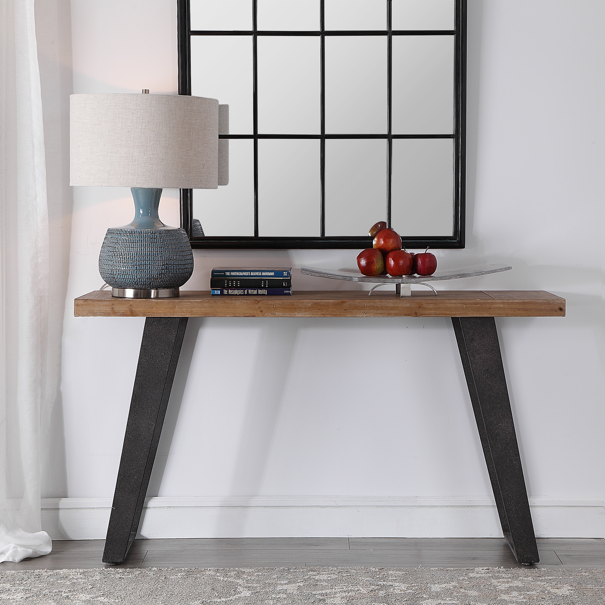 Freddy Weathered Console Table - Image 1
