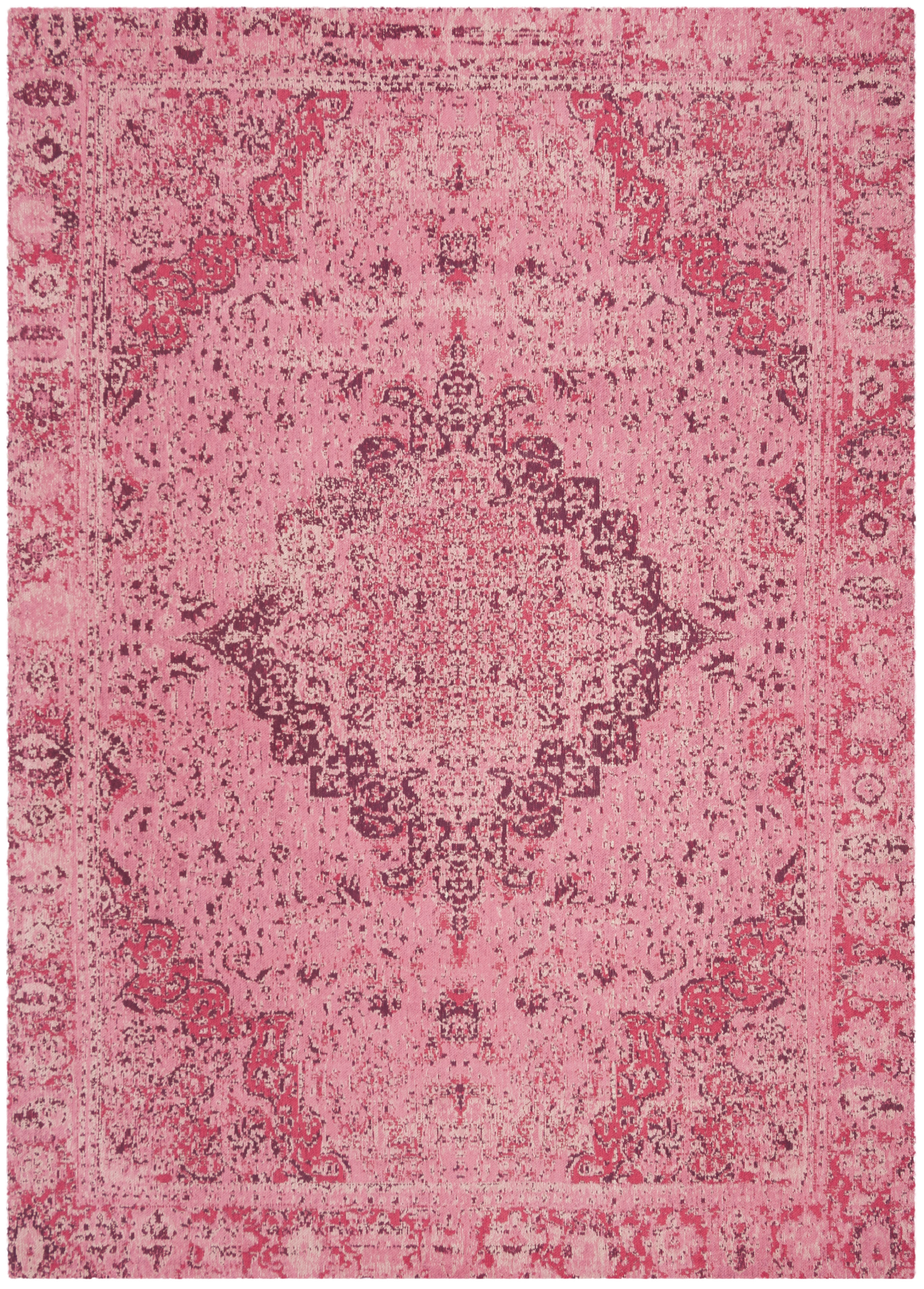 Arlo Home Woven Area Rug, CLV110R, Fuchisa,  6' X 9' - Image 0