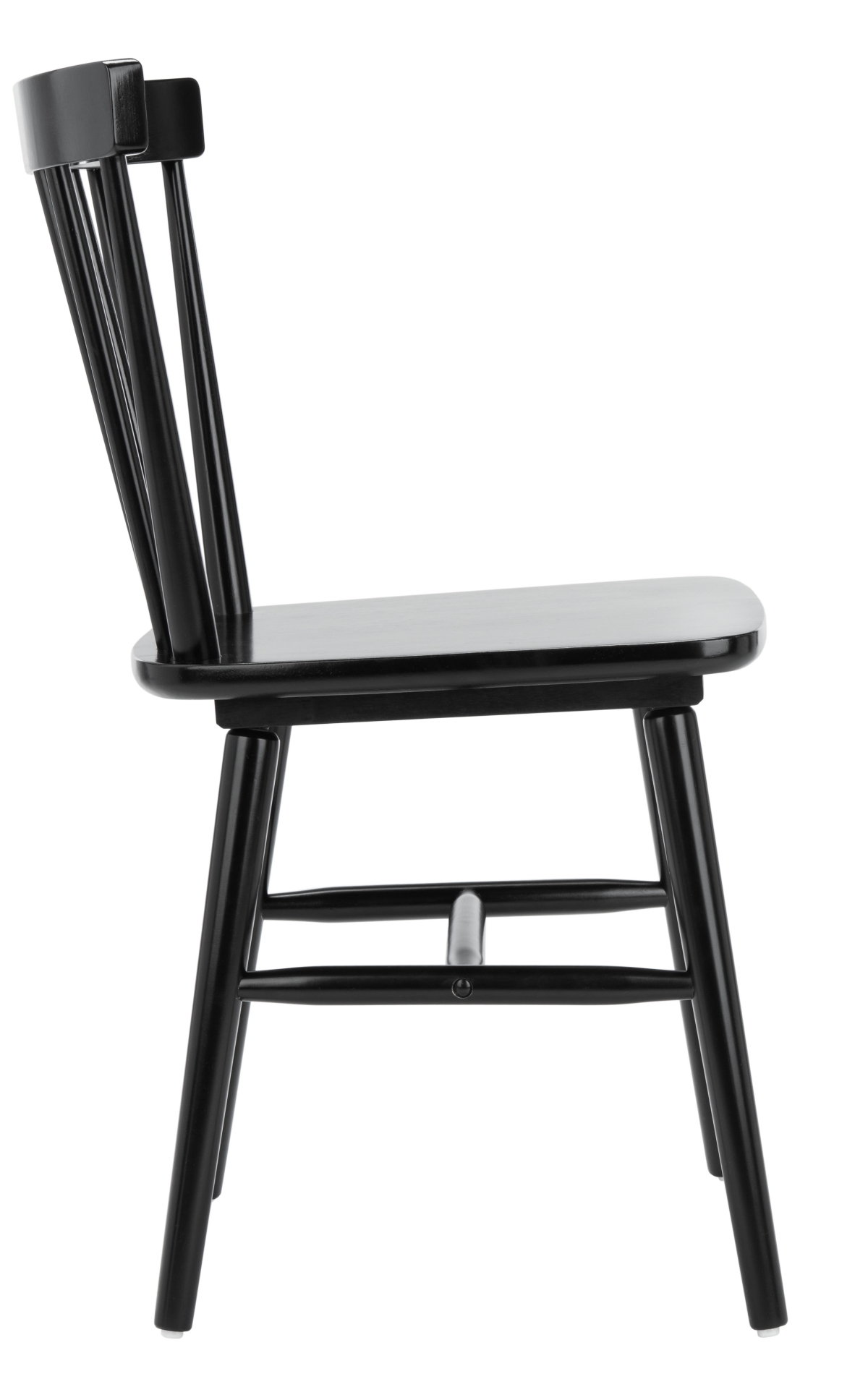 Winona Spindle Dining Chair - Black - Safavieh - Image 3