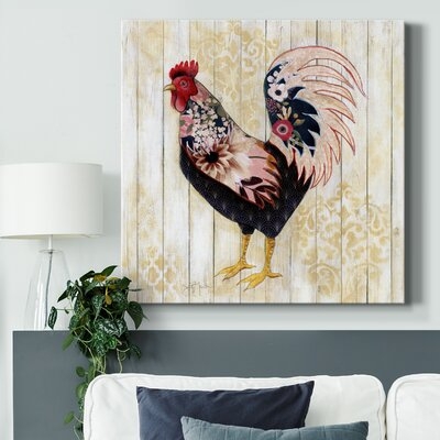 Pecking Order II-Premium Gallery Wrapped Canvas - Ready To Hang - Image 0