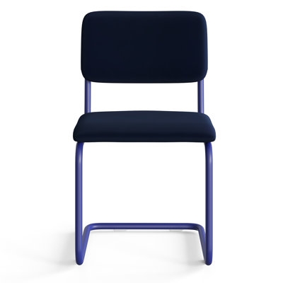 Walsh Tonal Velvet Dining Chair - Thumbnail 5