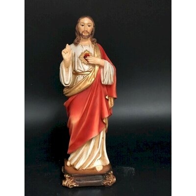 Hodgeman Sacred Heart of Jesus Figurine - Image 0