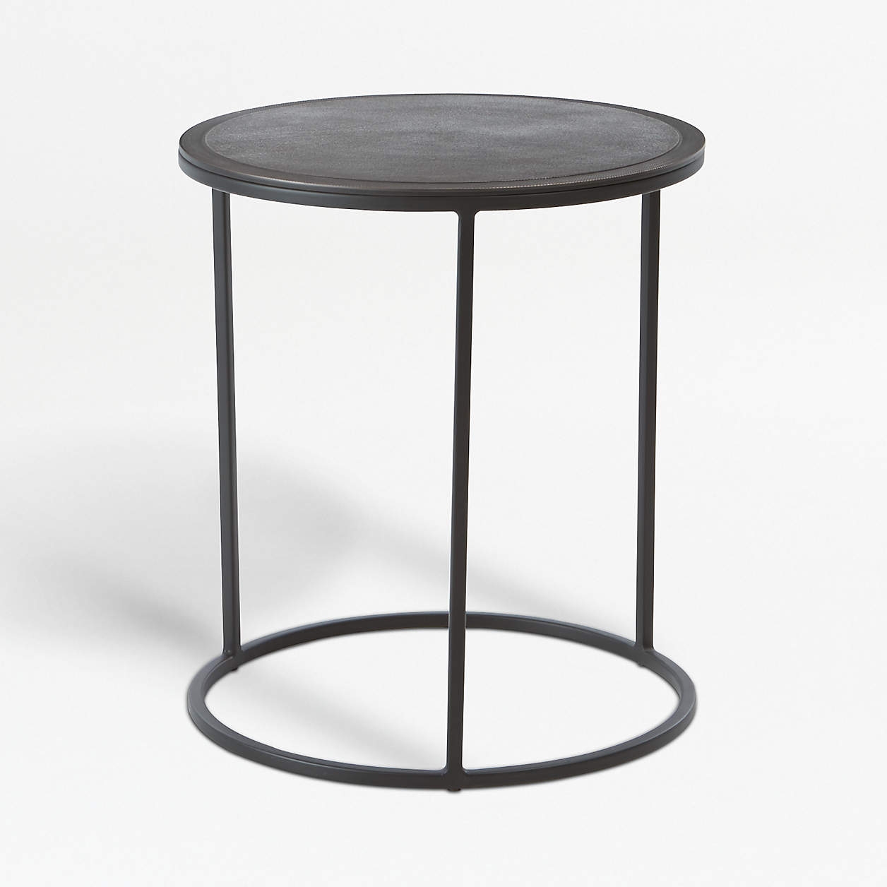 Knurl Small Round Accent Table - Image 0