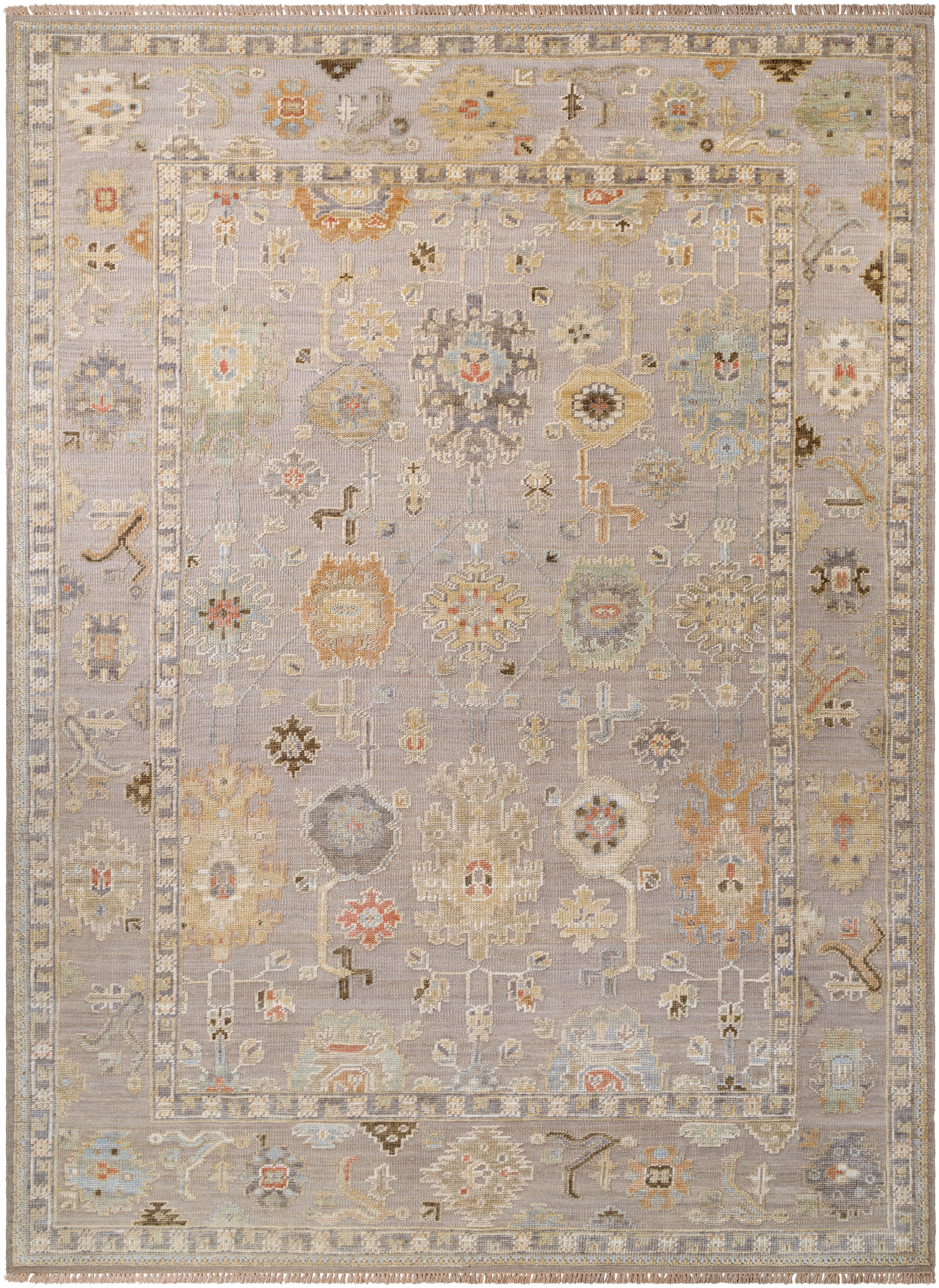 Sinclair Beige Indoor 2' x 3' Handmade Rug - Image 0