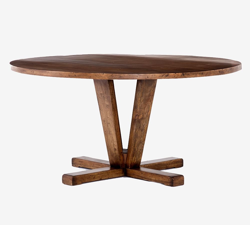 Parkview Reclaimed Wood Round Dining Table, Natural - Image 0