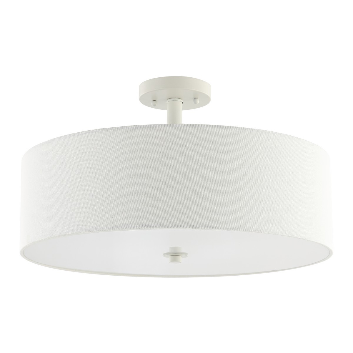 Jolana 3Lt 12.5" Flush Mount - White - Image 0