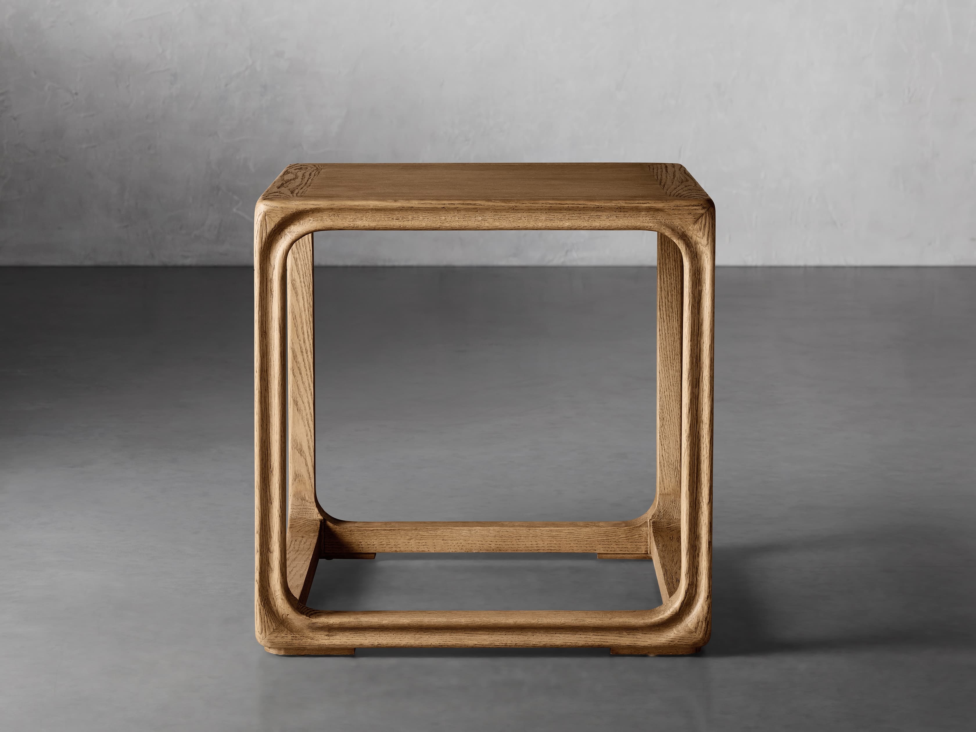 Bertogne End Table in Honey Wood Natural - Image 0