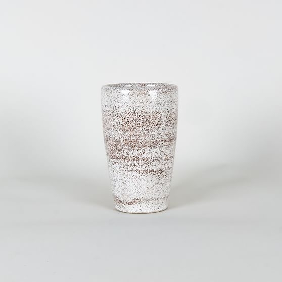 Utility Objects Tumbler, Traditional, Speckled White - Image 0