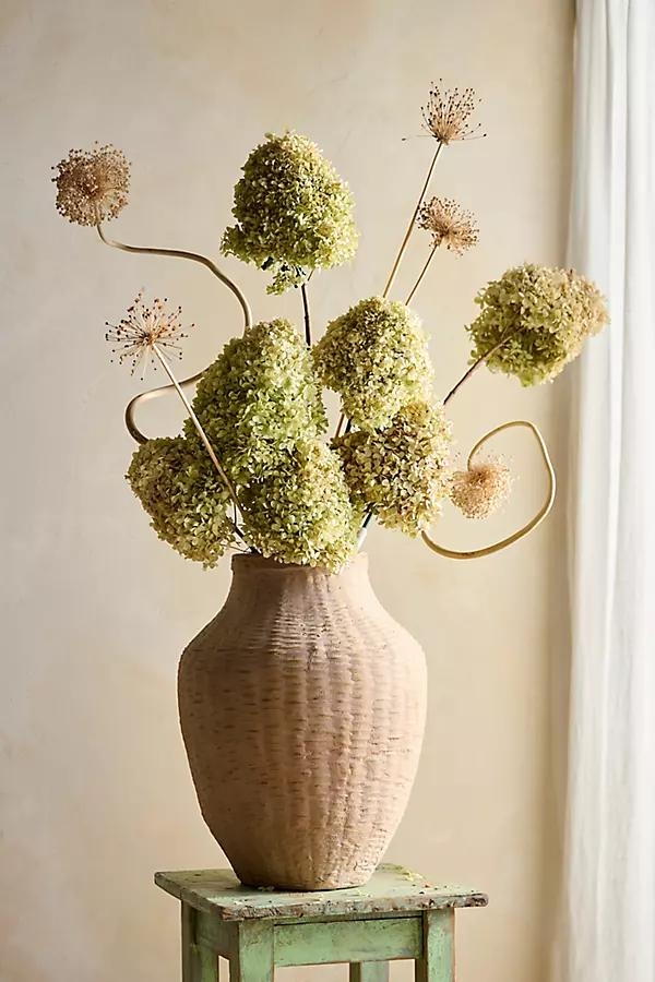 Cement + Bamboo Floor Vase - Image 0