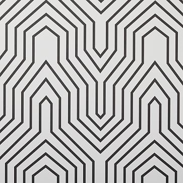 Drop It Modern Labyrinth Wallpaper - Image 1