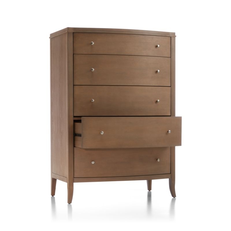Colette Driftwood 5-Drawer Chest - Image 3