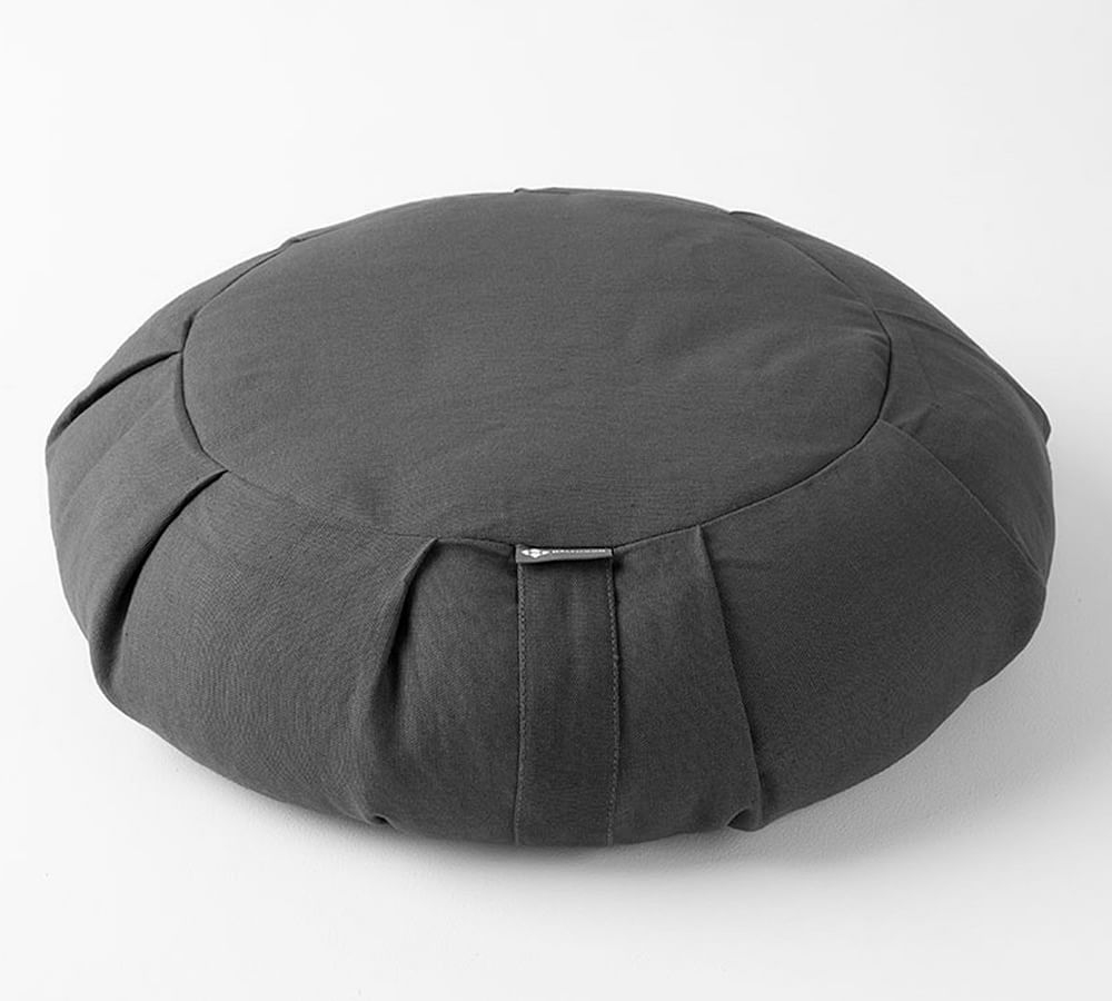 Meditation Cushion, Round, 16", Charcoal - Image 0
