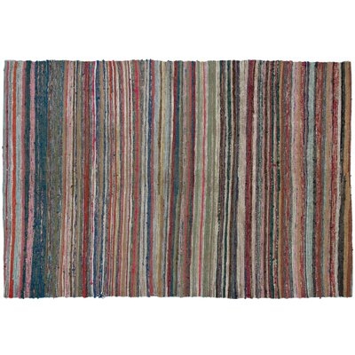 One-of-a-Kind Bogue Hand-Knotted 1960s Turkish Brown/Green 5'8" x 8'4" Area Rug - Image 0