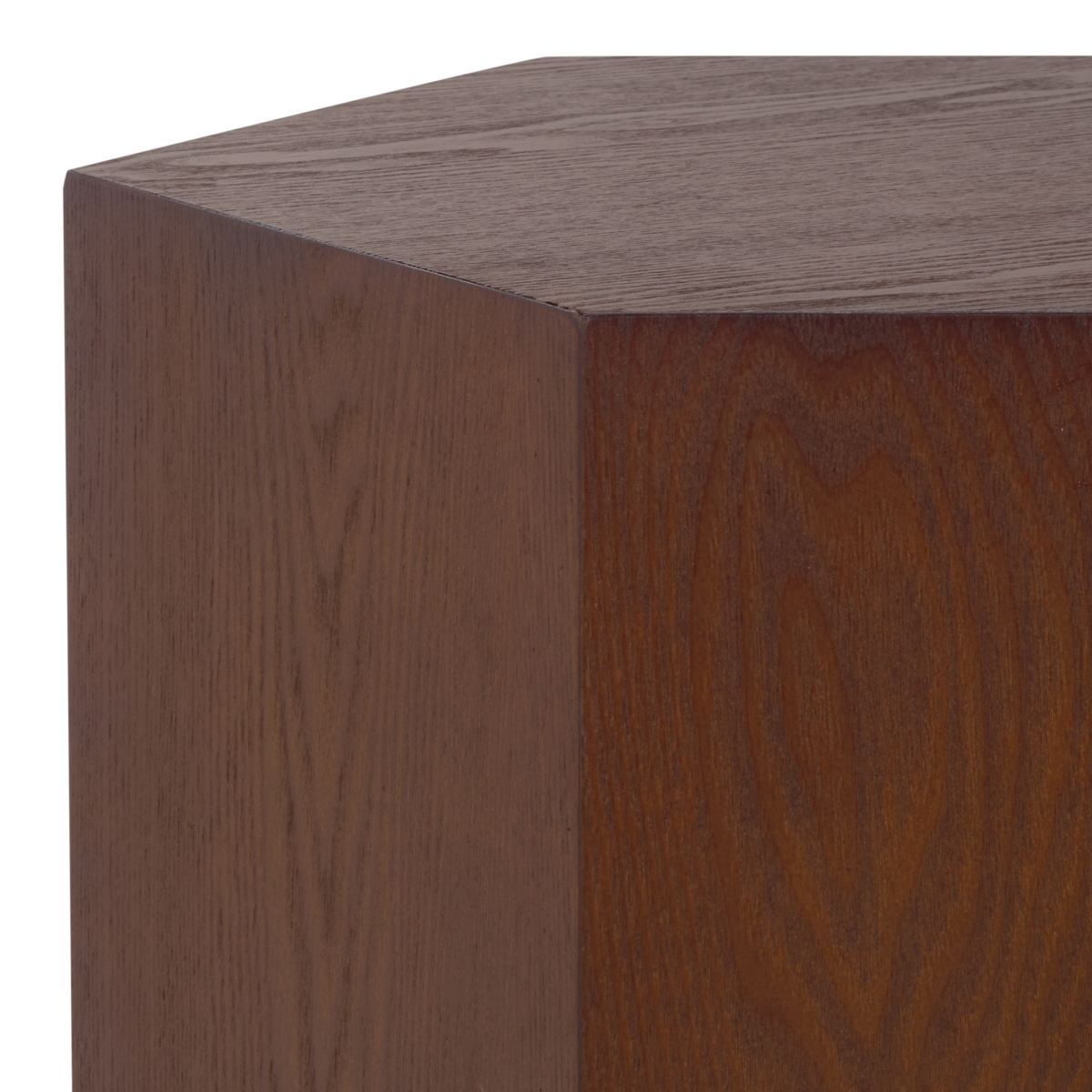 Barahan End Table - Walnut - Safavieh - Image 2