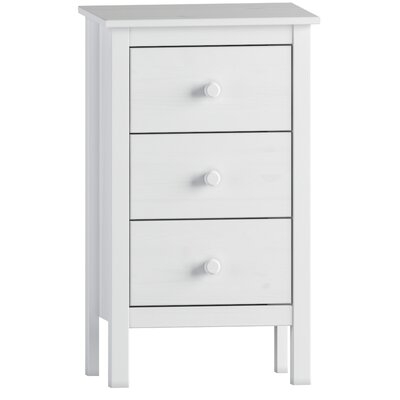 Albrecht Extra Tall 3 Drawer Nightstand - Image 0