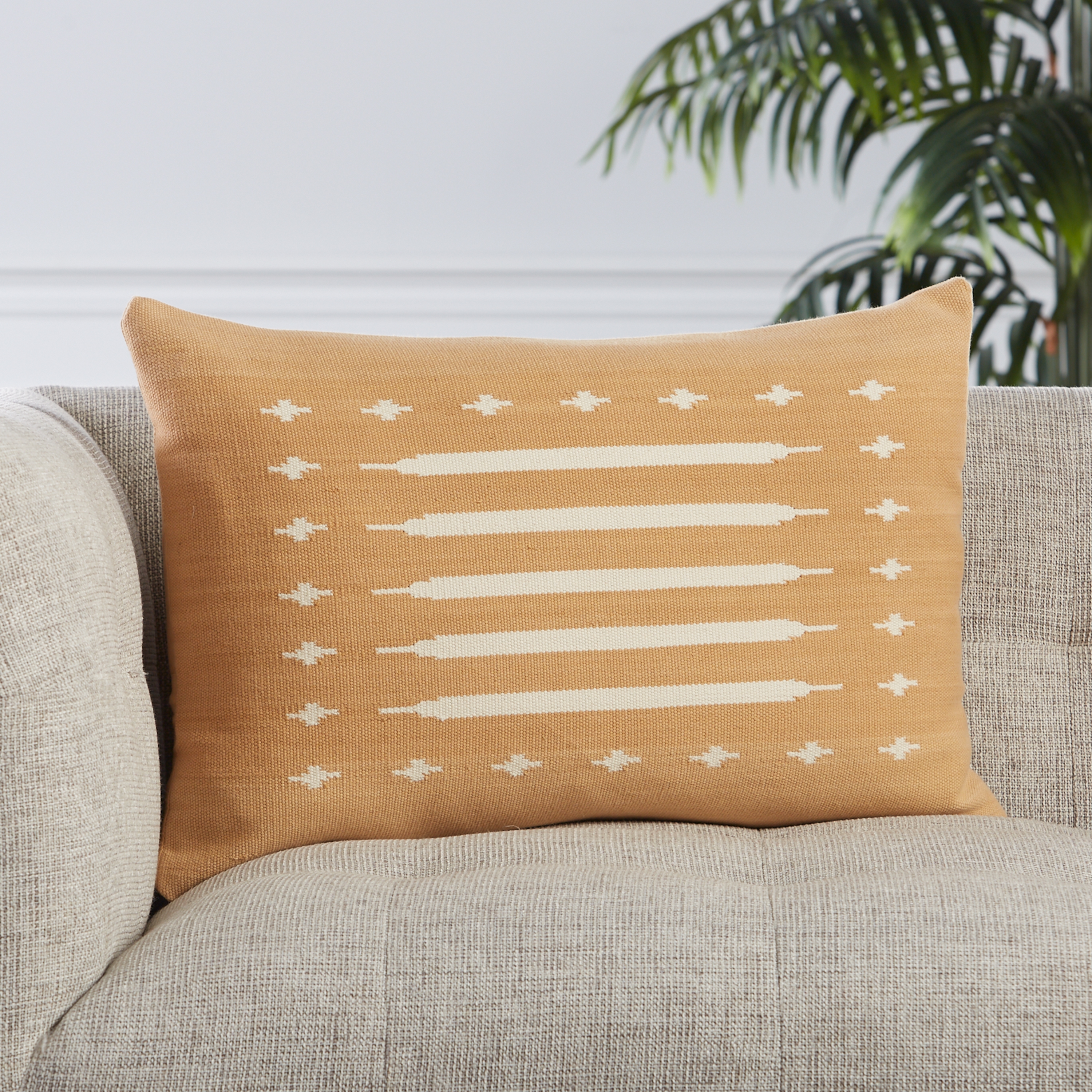 Design (US) Light Tan 16"X24" Pillow - Image 3