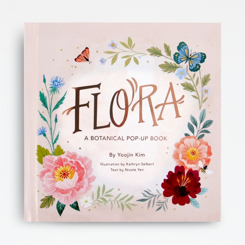 Flora Botanical Pop-Up Kids Book by Yoojin Kim and Nicole Yen - Image 1