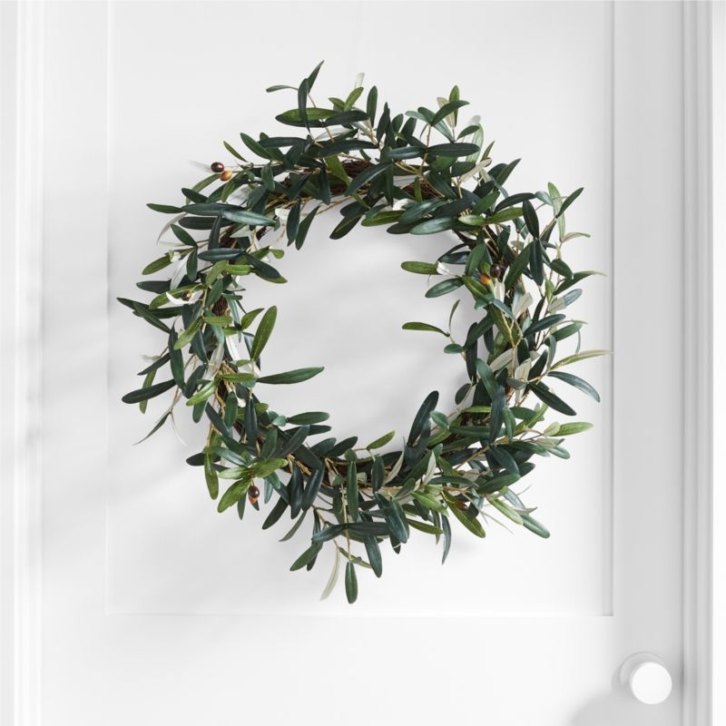 Faux Olive Wreath 30" - Image 1