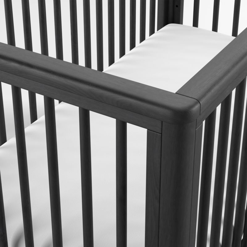 Bodie Black Wood Convertible Crib - Image 5