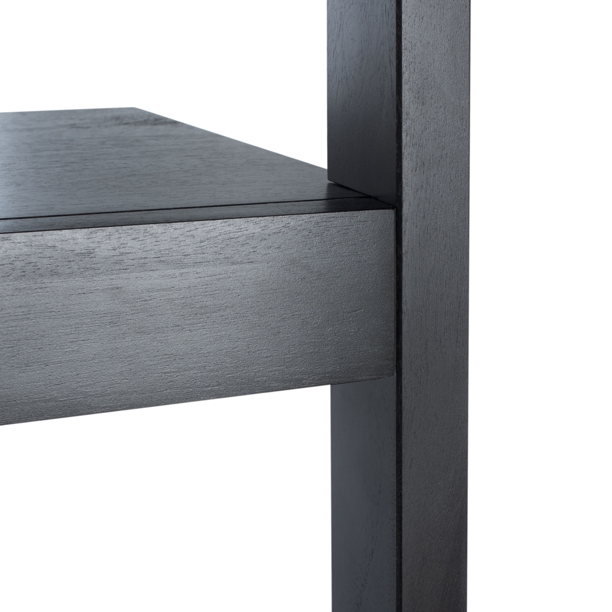 Beauregard 5 Tier Leaning Etagere - Black - Safavieh - Image 2