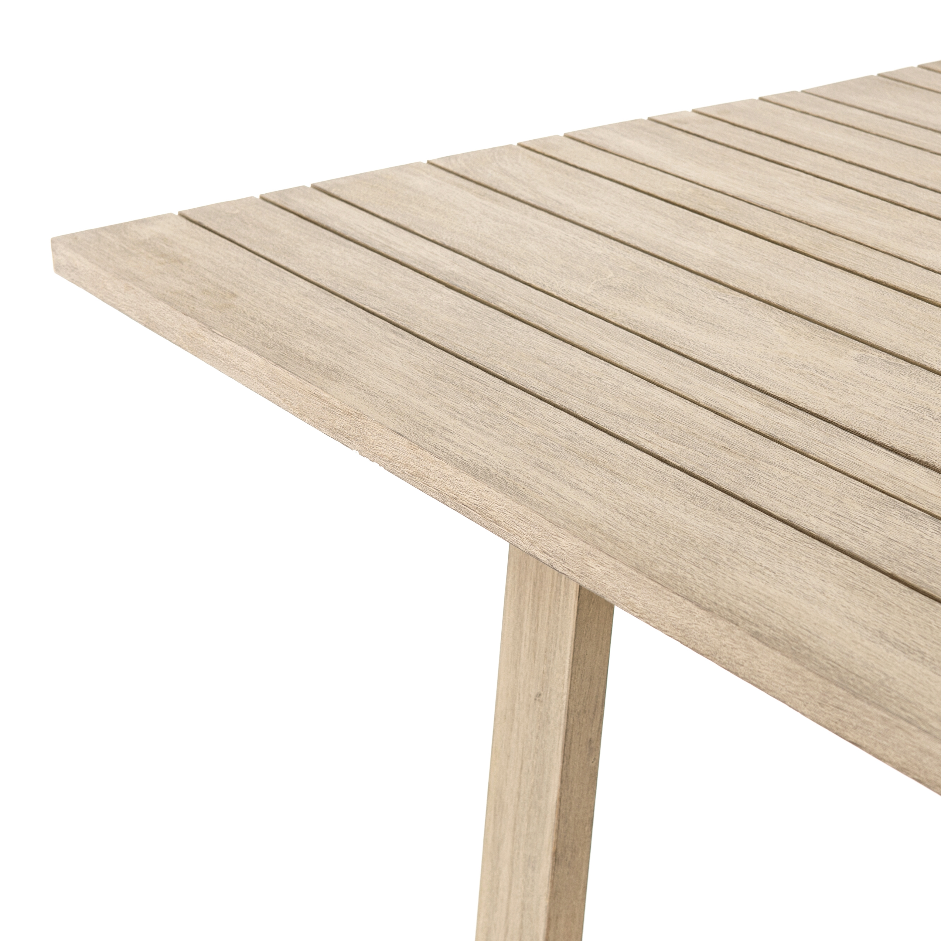 Atherton Outdoor Dining Table-Brown - Image 8