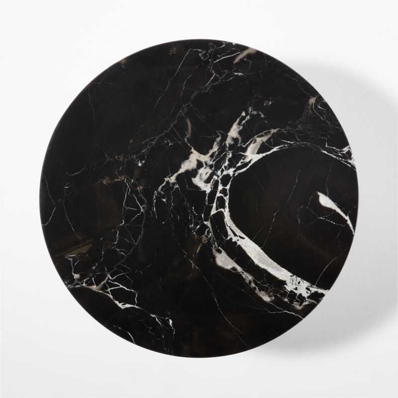 Irwin Black Marble Side Table - Image 4
