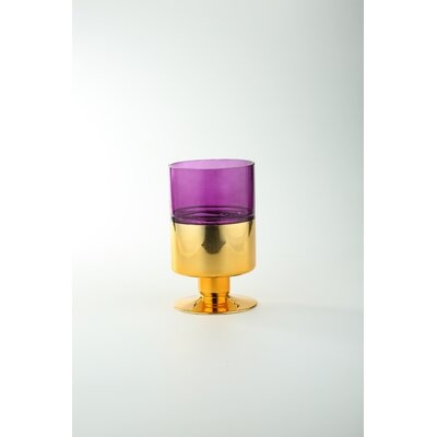 PURPLE 10.4331'' Indoor / Outdoor Glass Table Vase - Image 0