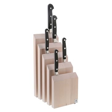 Zwilling Italian Round Magnetic Knife Block, Round, Wood, Natural, Beech - Image 2