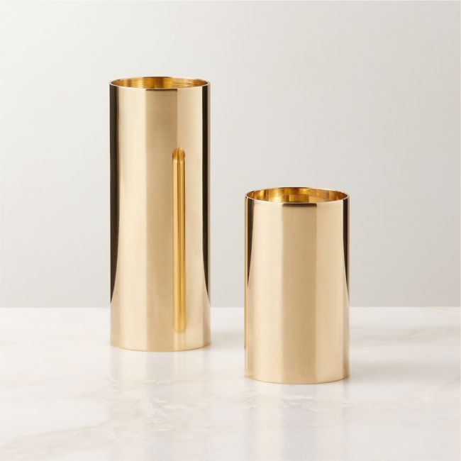 Sembel Brass Tealight Candle Holders Set of 2 - Image 0