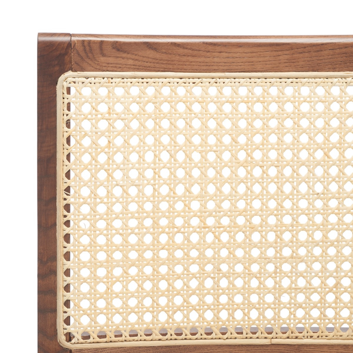 Hattie French Cane Barstool - Walnut/Natural - Image 2