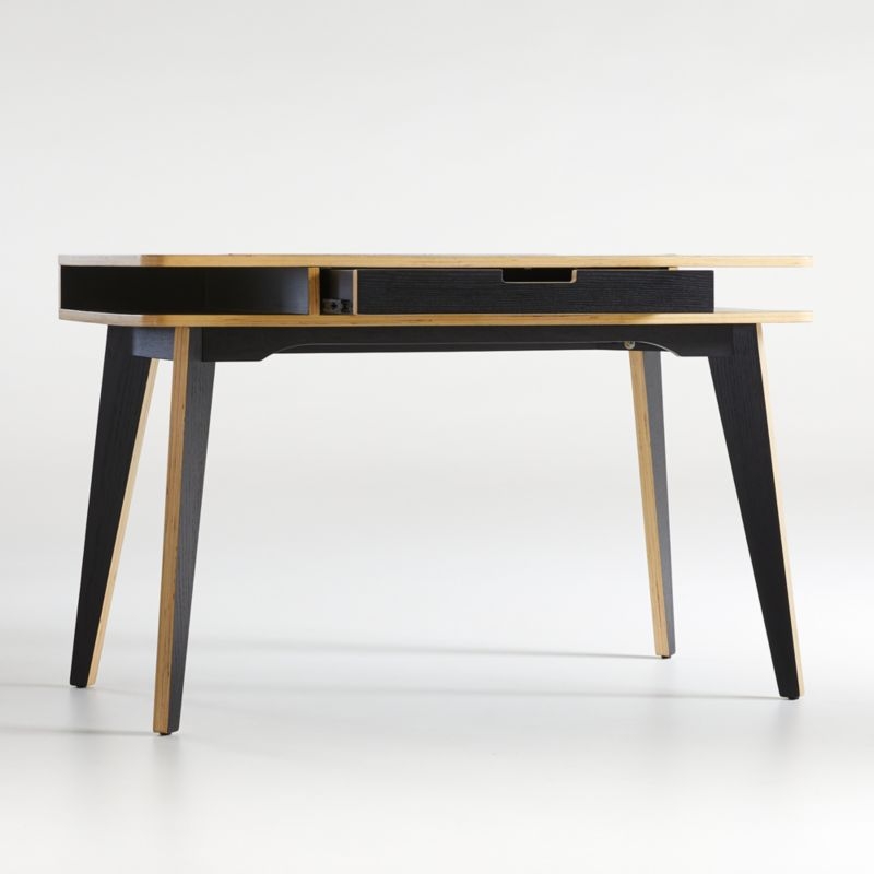 Anvers Black Desk with Power - Image 1