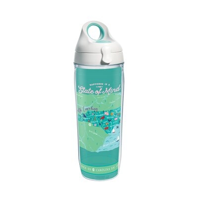 Tervis Simply Southern North Carolina 24oz Insulated Water Bottle - Image 0