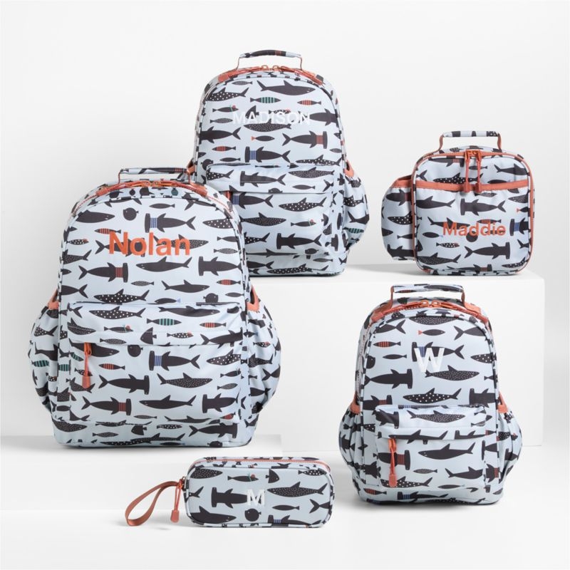 Dreamer Shark School Soft Kids Pencil Case - Image 1