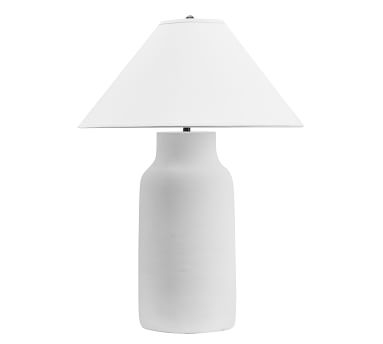 Pratt Column Table Lamp, White - Image 5