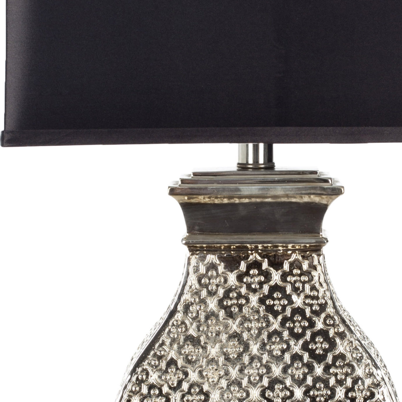 Malaga 29-Inch H Table Lamp - Antique Silver - Safavieh - Image 1