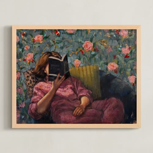 A Good Book Limited Edition Fine Art Print 2 - Image 0