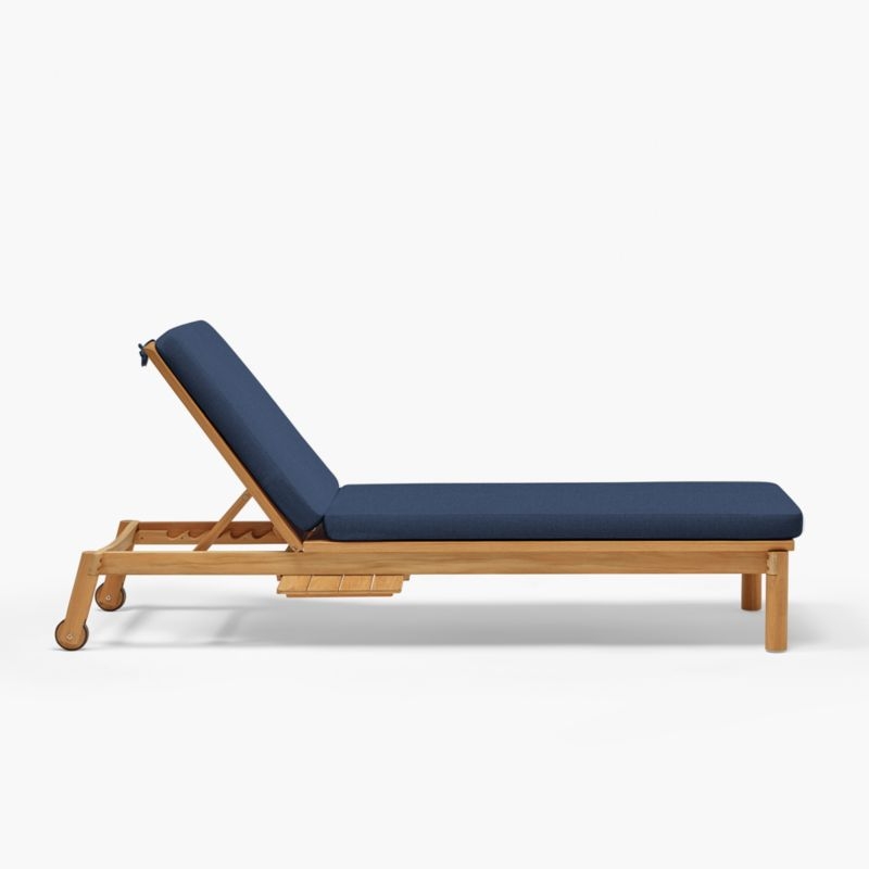 Neighbor ™ Haven Navy Blue Outdoor Chaise Lounge - Image 5