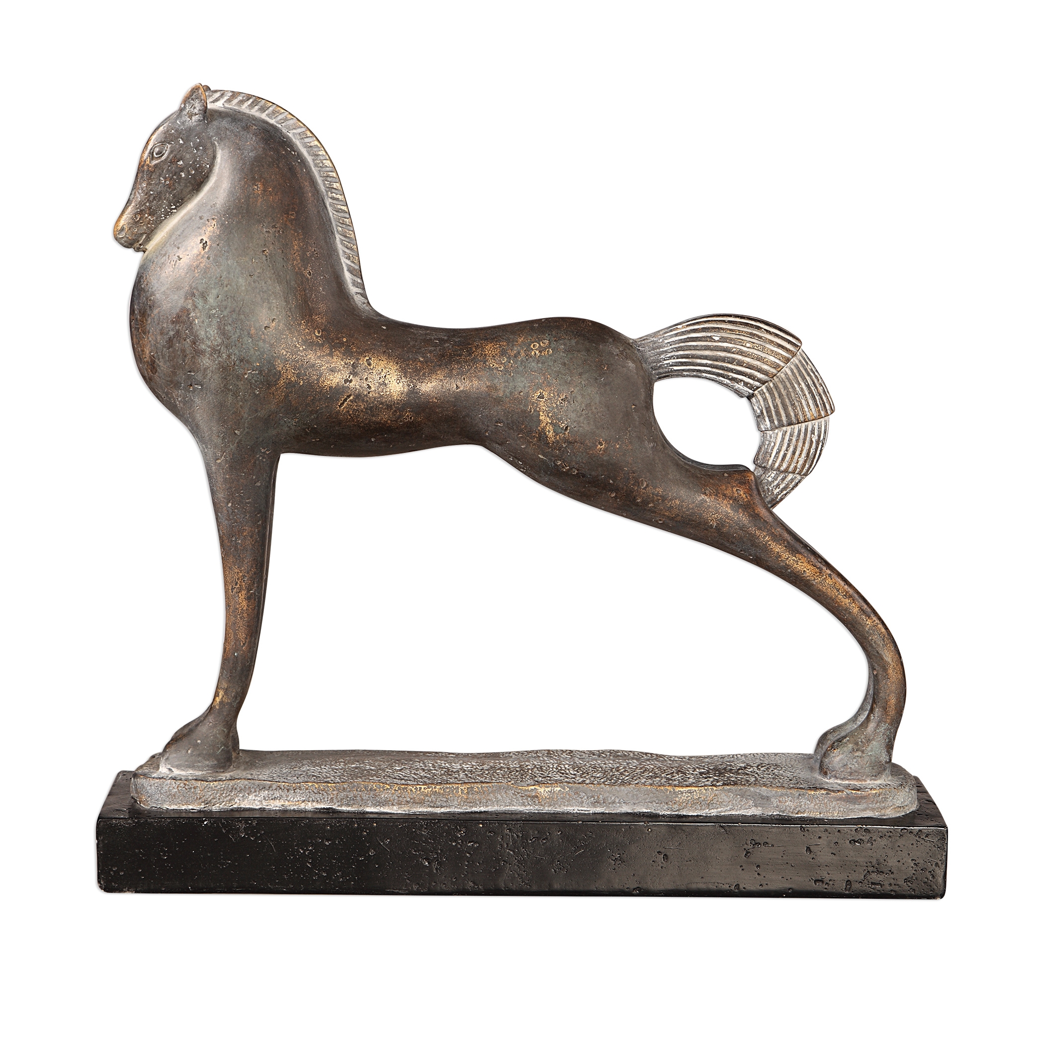 Epeius Bronze Horse Statue - Image 2