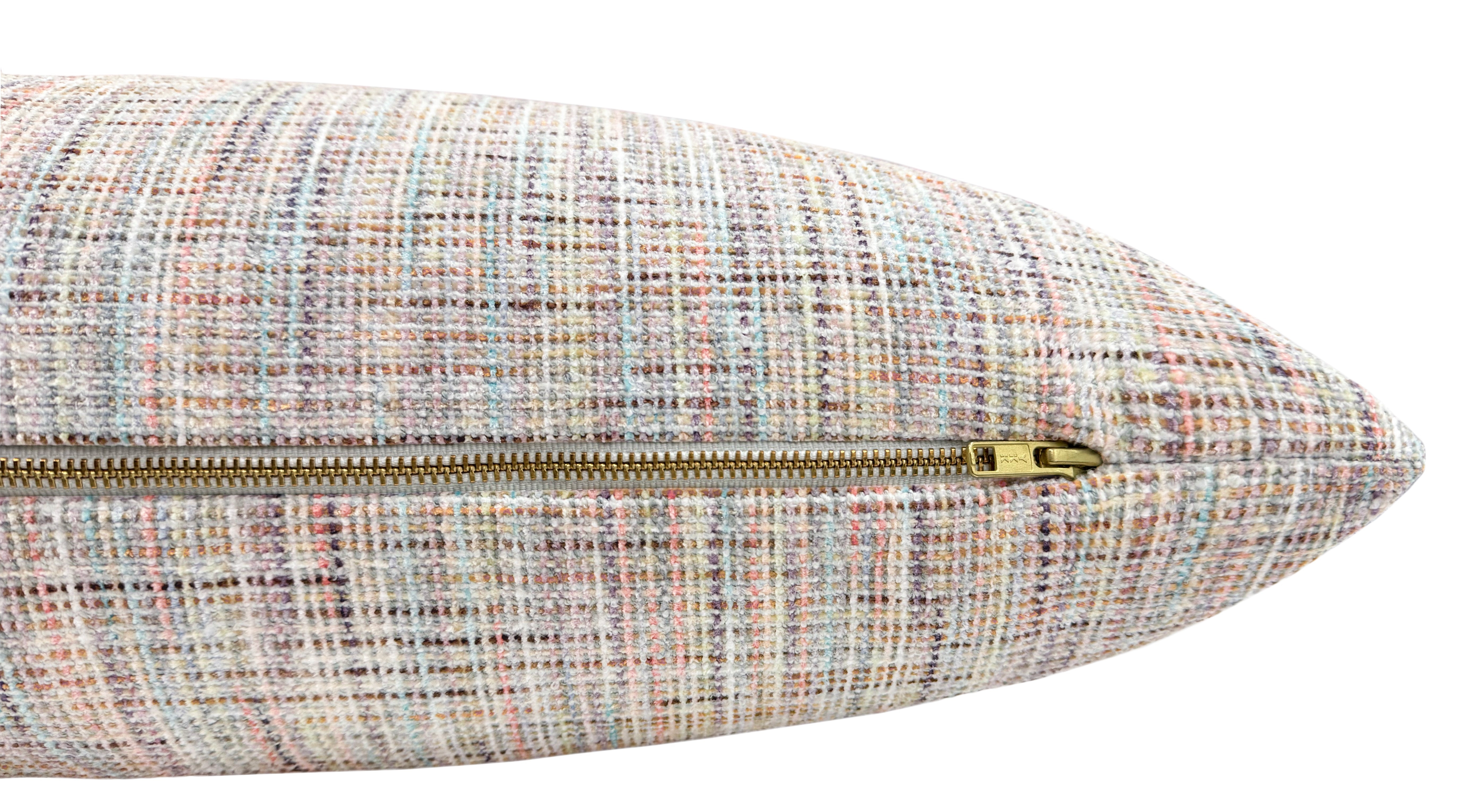 THE XL LUMBAR :: LENNOX CHENILLE // LILAC - 14" X 48" - Image 1
